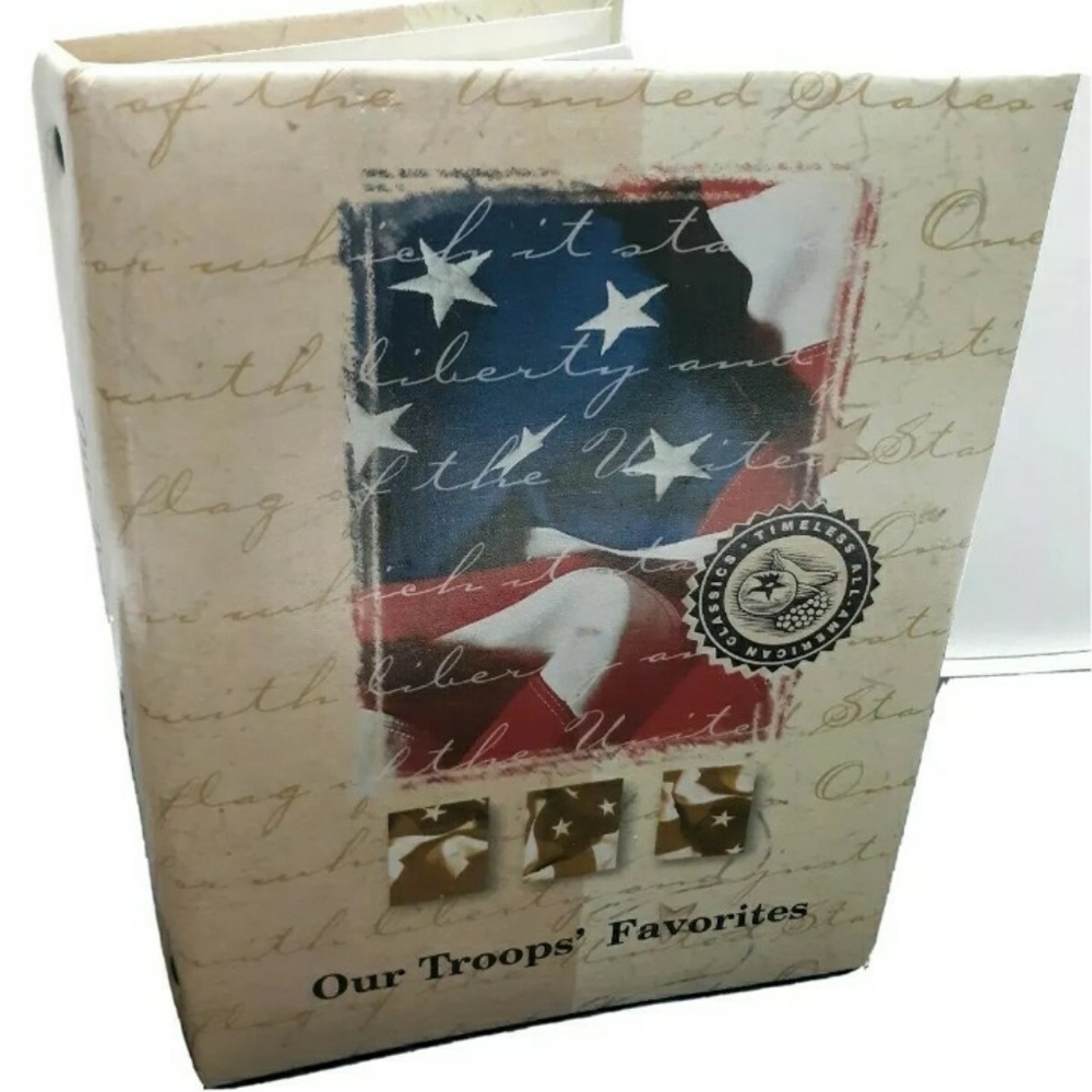 Our Troops  Favorites All American Classics timeless  Patriotic Cookbook